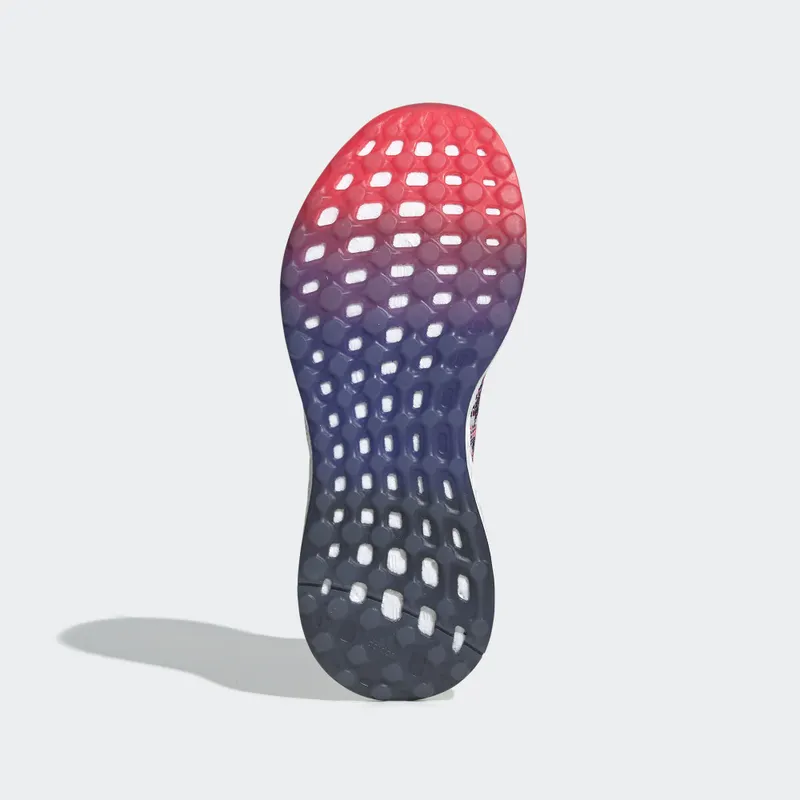 adidas Pureboost Go Cloud White Shock Red (W) Cloud White/Legend Ink/Shock Red (B75829)
