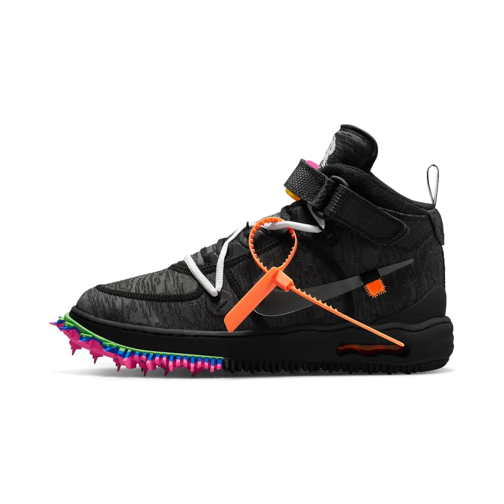 Nike Air Force 1 x Off-White Mid Black (DO6290-001)