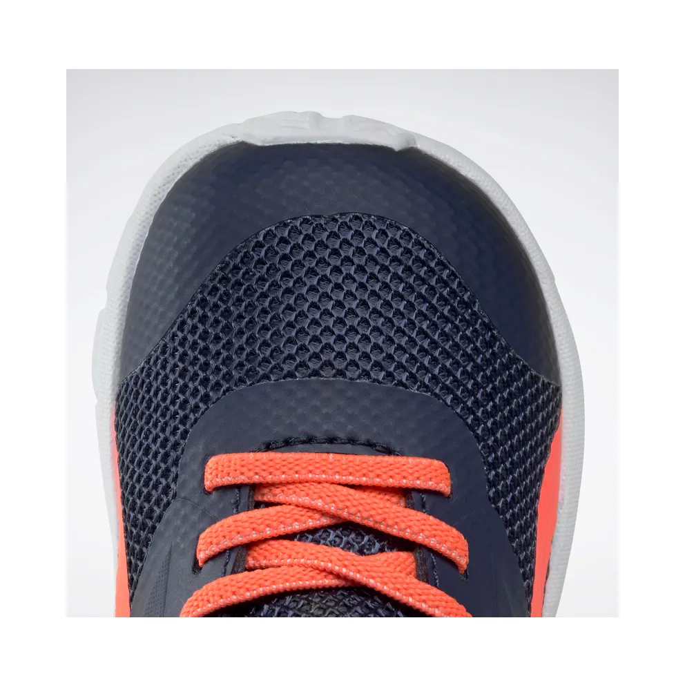 Reebok Rush Runner 3 TD Shoes Vector Navy / Orange Flare / White