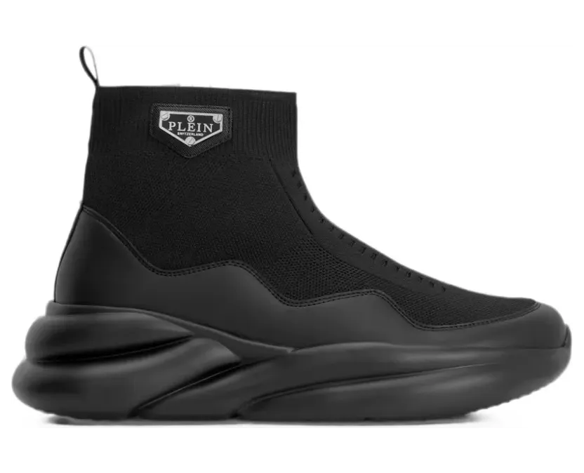 Philipp Plein Runner Skywalker Sock-Sneakers – Weiß (UAFSUSC1080PTE120N)