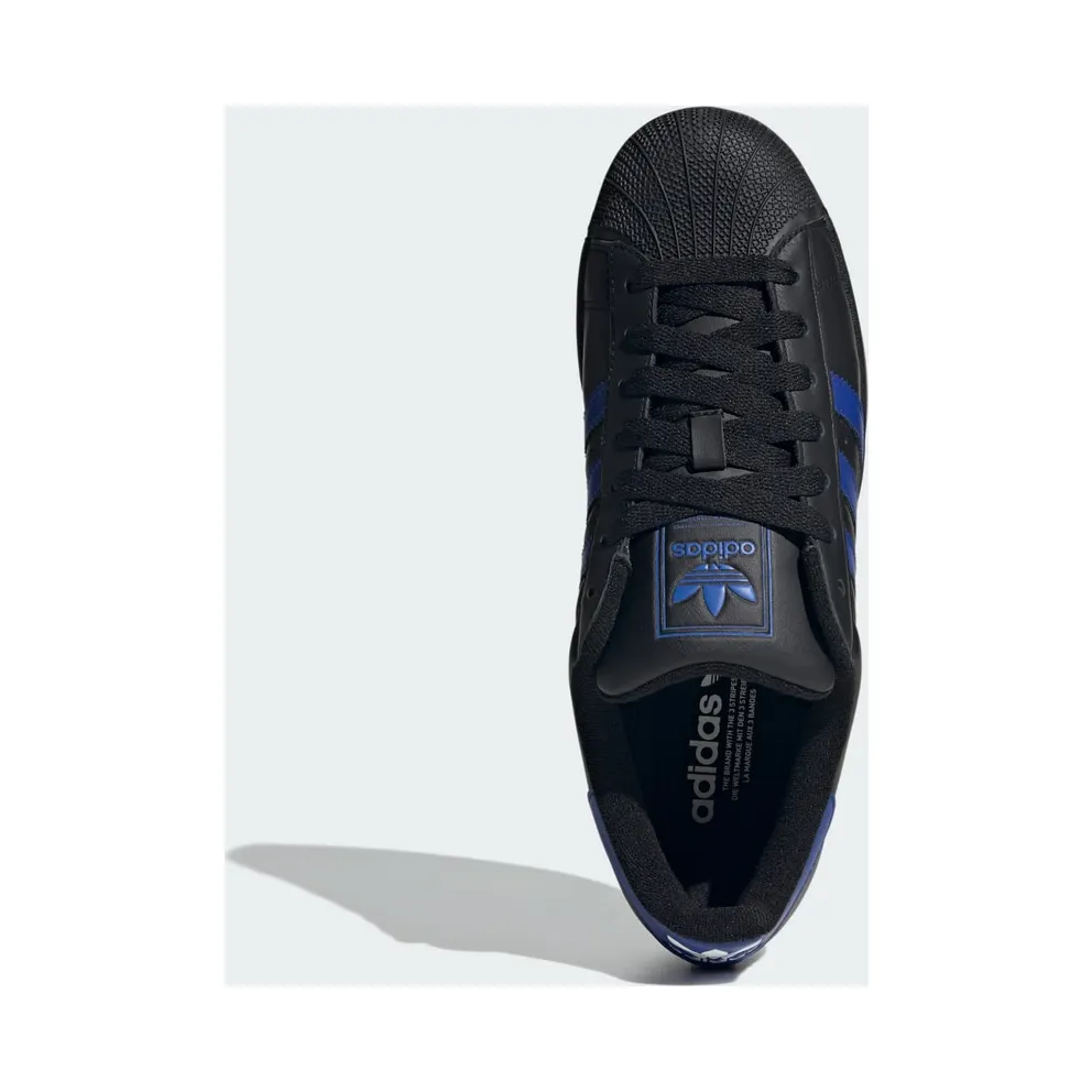 adidas Superstar II Core Black Semi Lucid Blue Cloud White (JR1632)