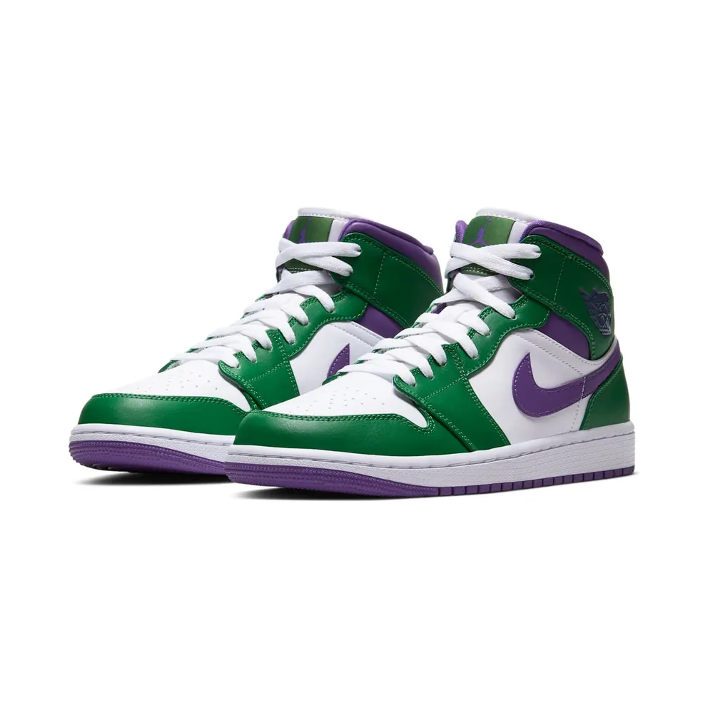 Air Jordan 1 Mid Incredible Hulk (2020) (554724-300)