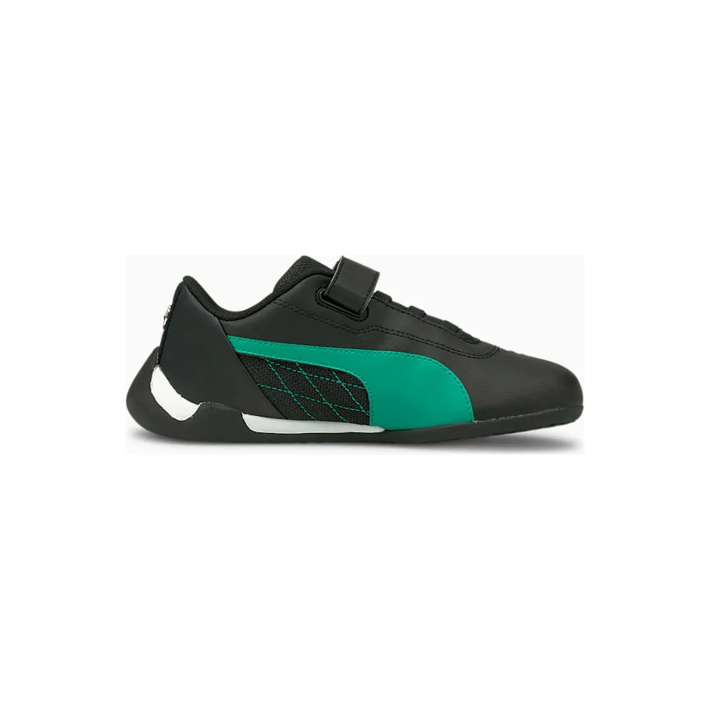 PUMA Mercedes R-Cat V Kids’ Black/Spectra Green (306623-04)