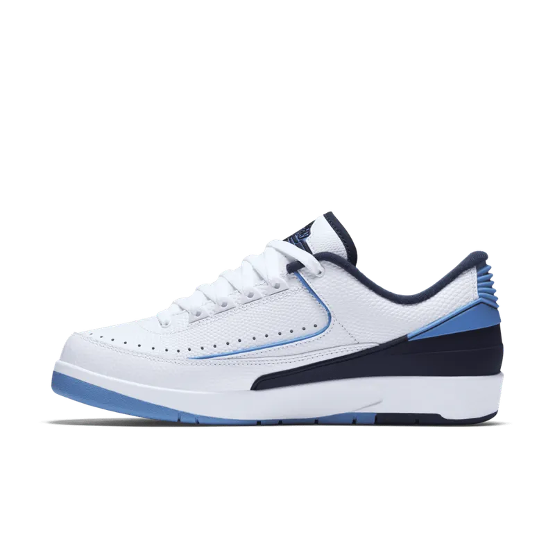 Jordan 2 Retro Low University Blue (2016) White/University Blue-Midnight Navy (832819-107)