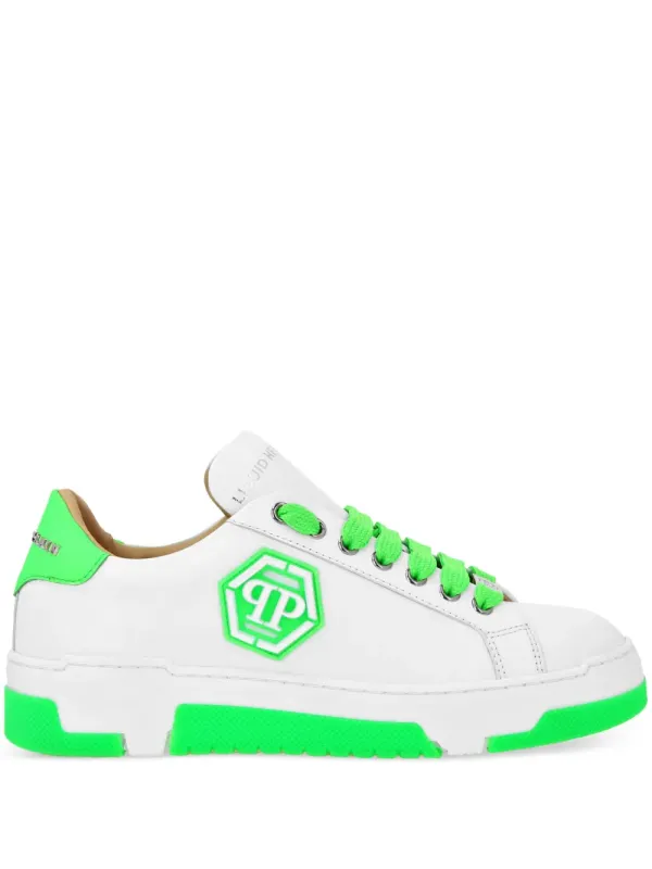 Philipp Plein Sneakers with hHexagon-logo – White (PAESUSC0722PLE005N)