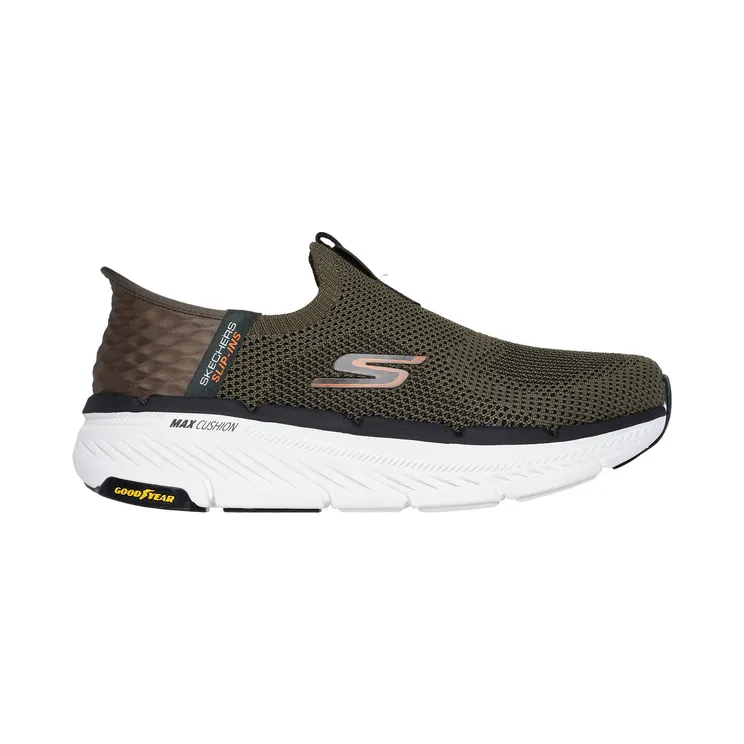 Skechers Slip-ins: Max Cushioning Premier 2.0 Olijf/Zwart