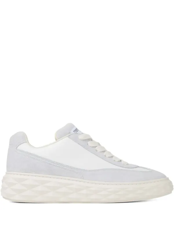 Jimmy Choo Diamond Maxi Sneakers – Weiß (DIAMONDMAXIRETROMLMX)