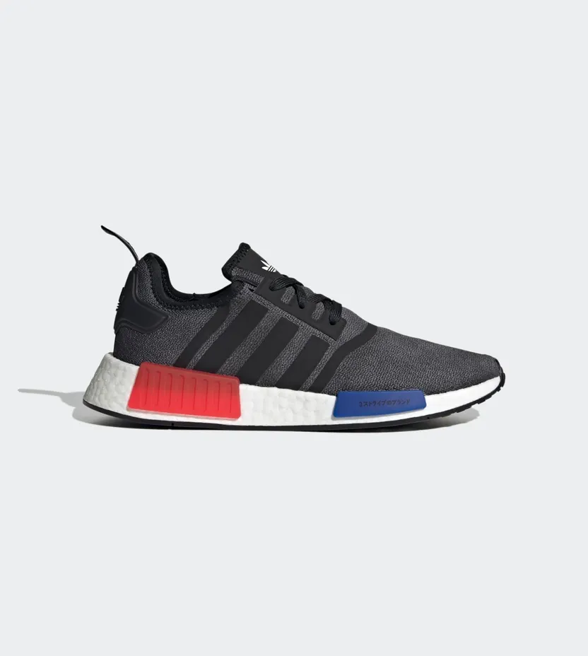 adidas NMD_R1 Core Black / Semi Lucid Blue / Glory Red (HQ4452)