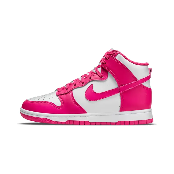 Nike Dunk High “White / Pink Prime” (DD1869-110)