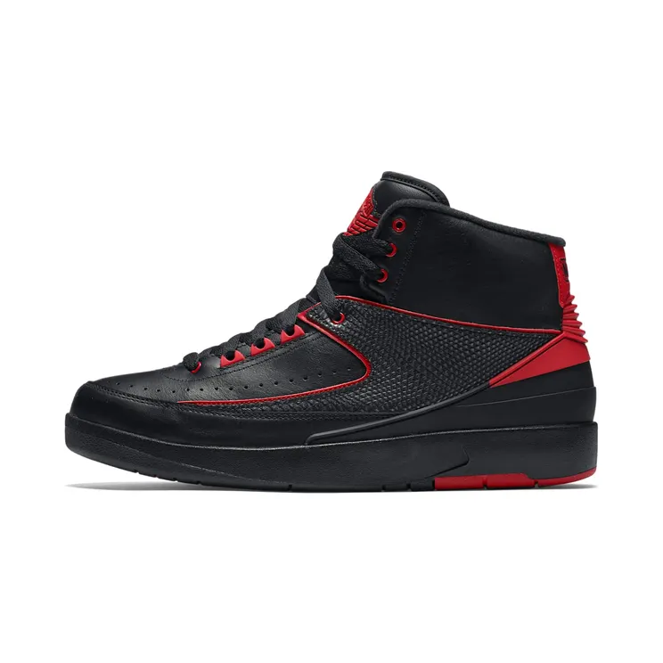 Air Jordan 2 Retro Alternate “Black / Varsity Red” (834274-001)