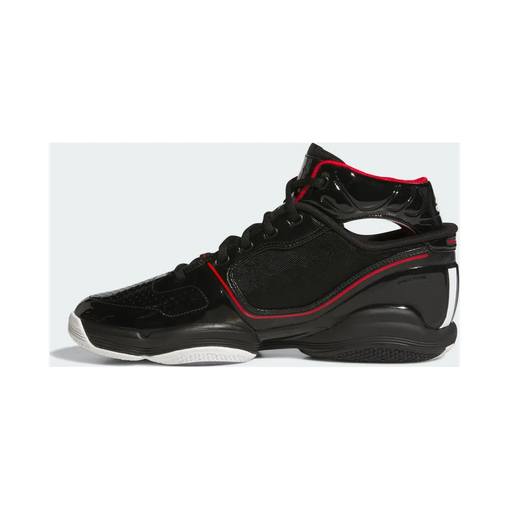 adidas Adizero Rose 1 Black Red (2020) Core Black/Cloud White/Scarlet (FW7591)