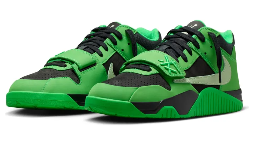 Jordan Jumpman Jack “Green Spark”: Travis’ eigen silhouet knalt in groen (5)
