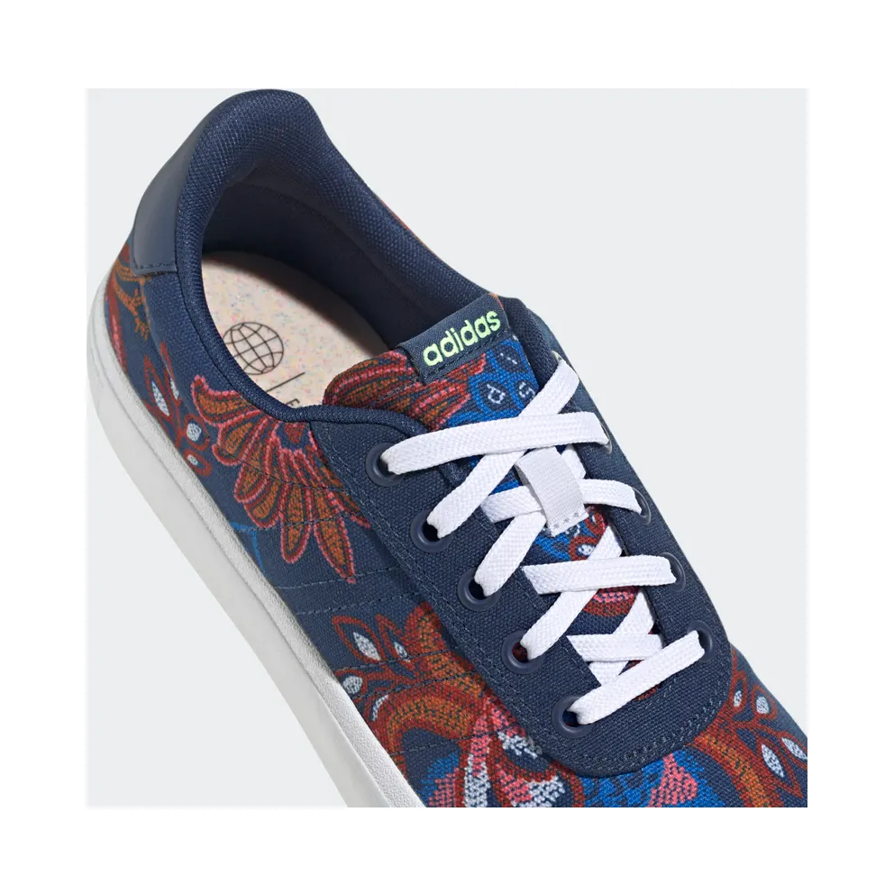 Adidas FARM Rio x Vulc Raid3R Lifestyle Skateboarding Logo Branding Mystery Blue / Hi-Res Yellow / Cloud White (GW9184)