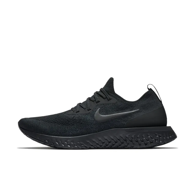 Nike Epic React Flyknit Triple Black Black/Black-Black (AQ0067-003)