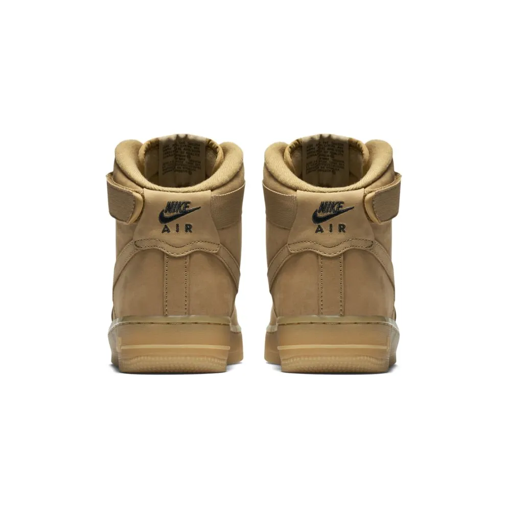 Nike Air Force 1 High Wheat 2015 (GS) Flax/Flax-Outdoor Green (807617-200)