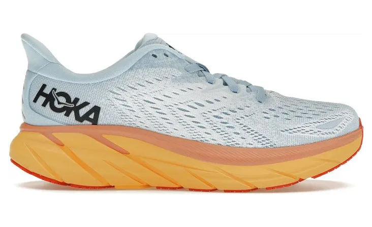 Hoka One Clifton 8 Summer Song Ice Flow Orange (1119394-SSIF)