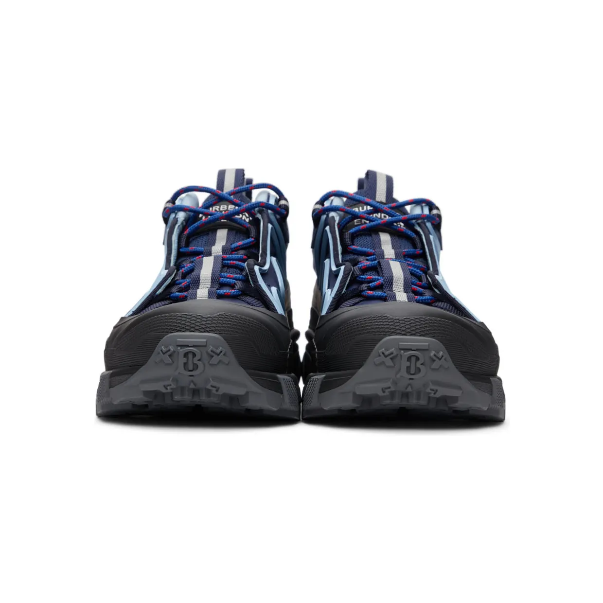 Burberry Navy & Black Two-Tone Arthur Sneakers (8045550) (2)