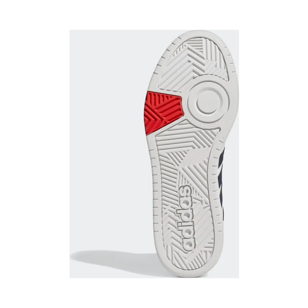 Adidas Hoops 3.0 Mid Classic Vintage Cloud White / Legend Ink / Vivid Red (GY5543)