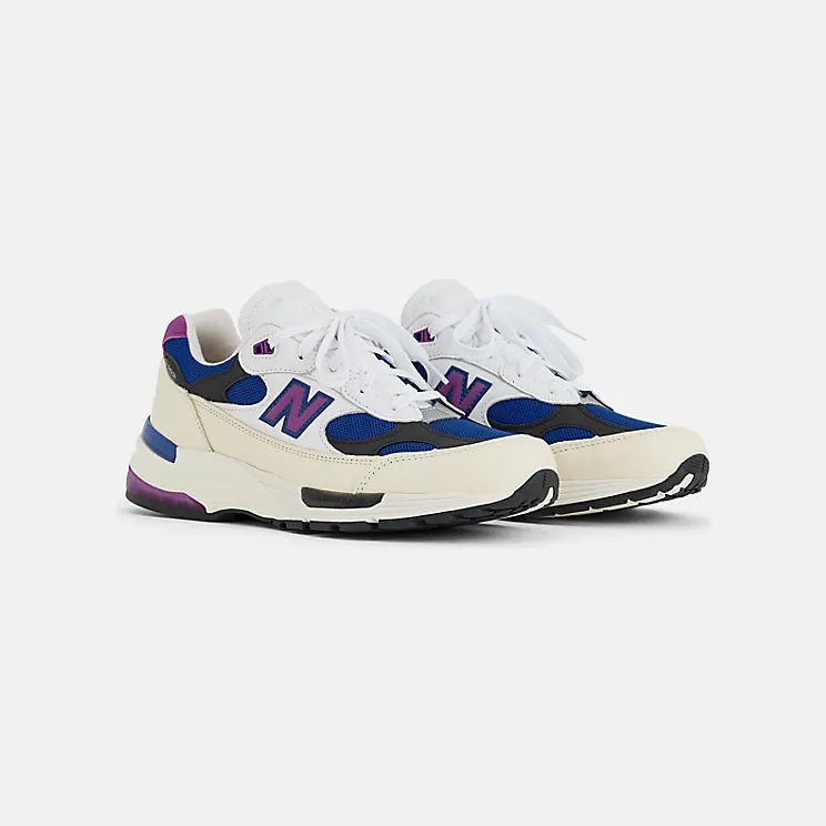 New Balance 992 “MiUSA White Royal Purple Fuchsia” (U99278L)