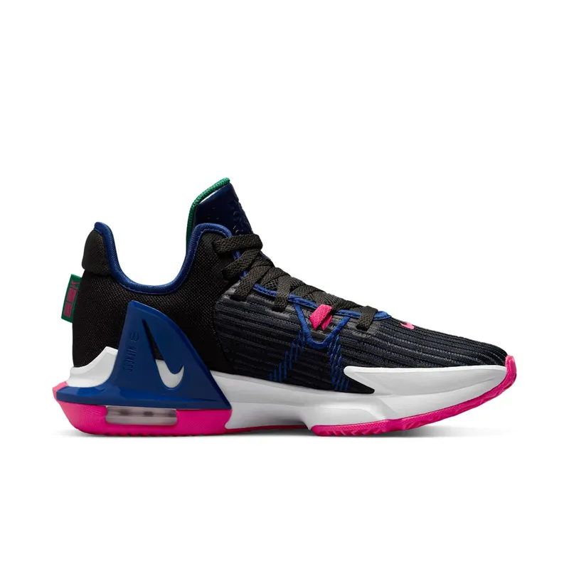 Nike LeBron Witness 6 Black Deep Royal Blue (CZ4052-005)