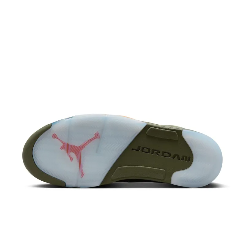 Air Jordan 5 Retro Army Olive/Solar Orange (DD0587-308)