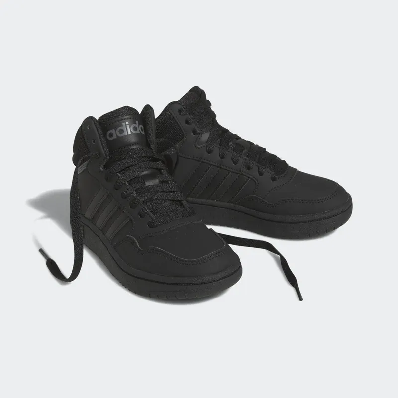 Adidas Hoops Mid Core Black / Core Black / Grey Six (HR0228)