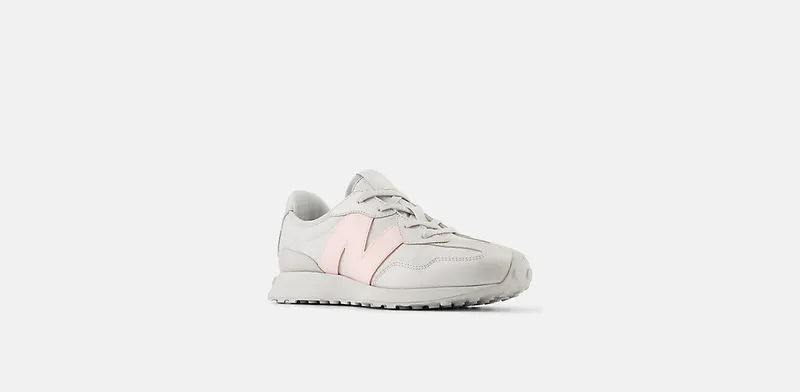 New Balance 327 Grey Matter Shell Pink (GS327WP)