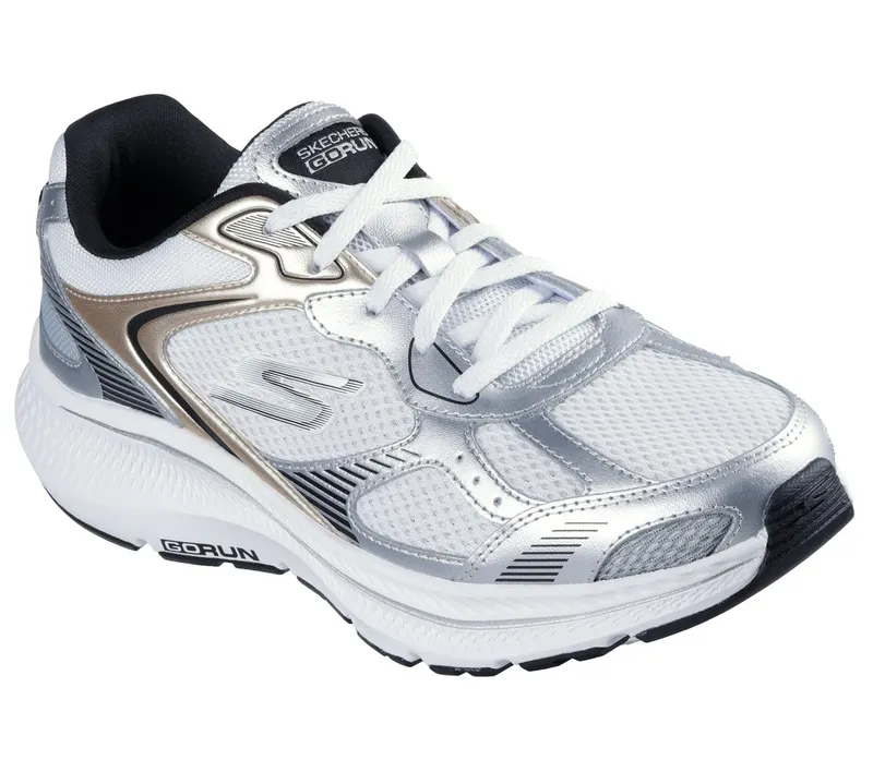 Skechers GO RUN Consistent 2.0 – Volt Sneaker White/Silver/Black