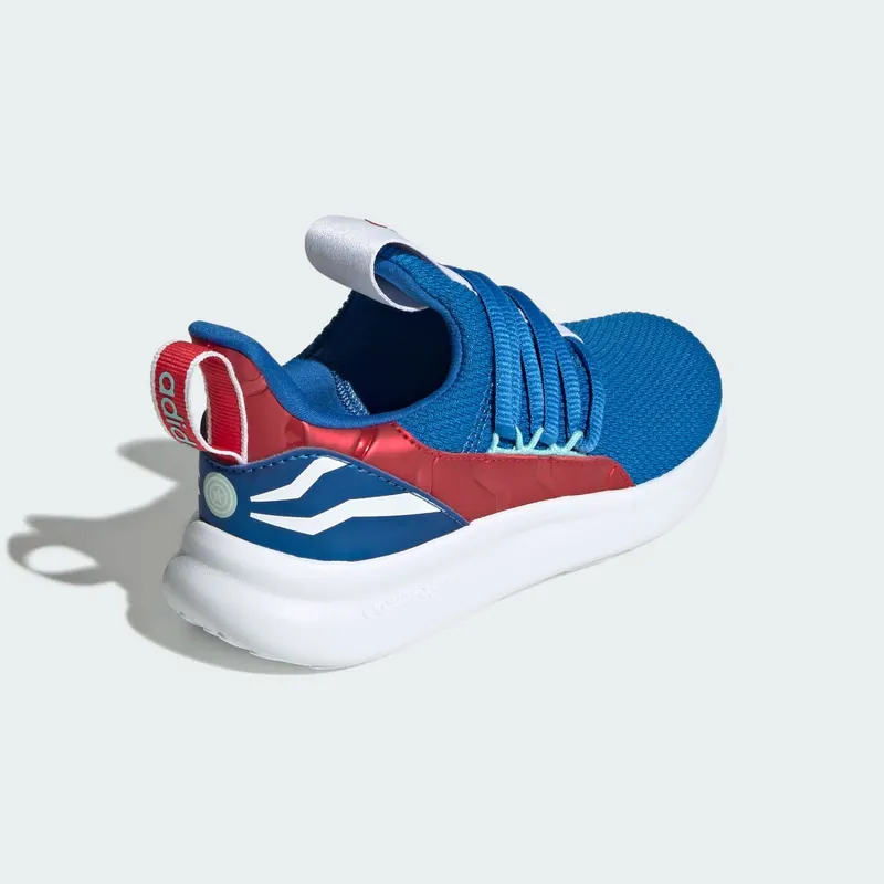 Adidas Lite Racer Adapt 7.0 GS “Marvel Captain America Bright Royal Cloud White Pure Ruby” (JQ6688)