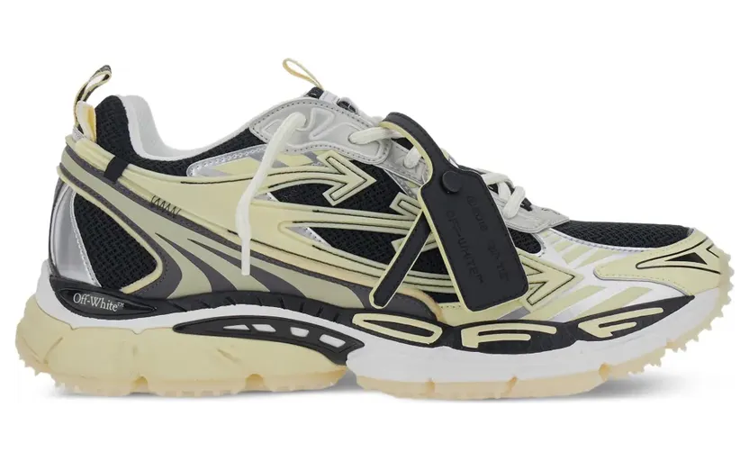 Off-White Be Right Back sneakers met pijldetail – Beige (M295S6F0031087)