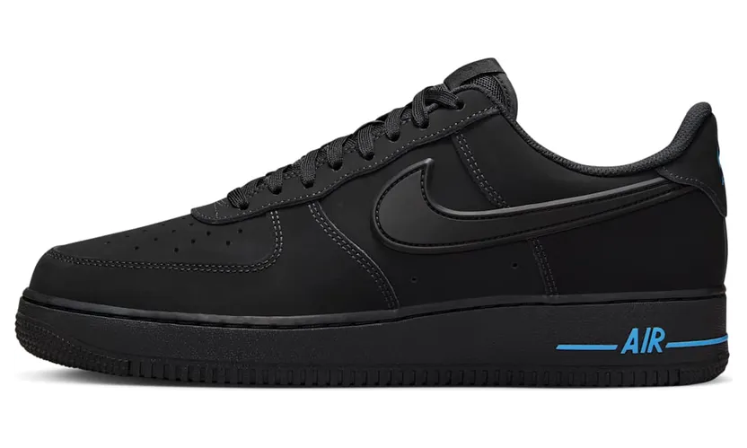 Nike Air Force 1 Low ’07 SE Black University Blue (HV6223-001)