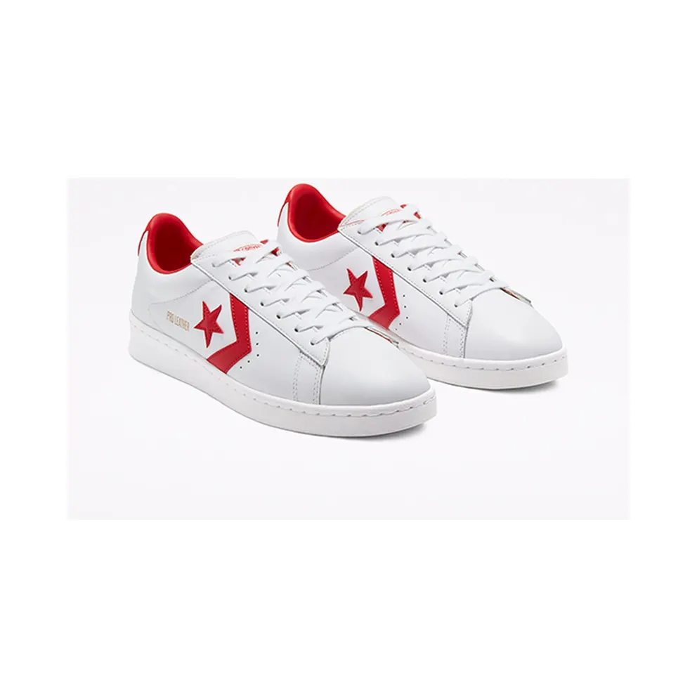 Converse Pro Leather Ox White Red White/University Red-White (167970C)