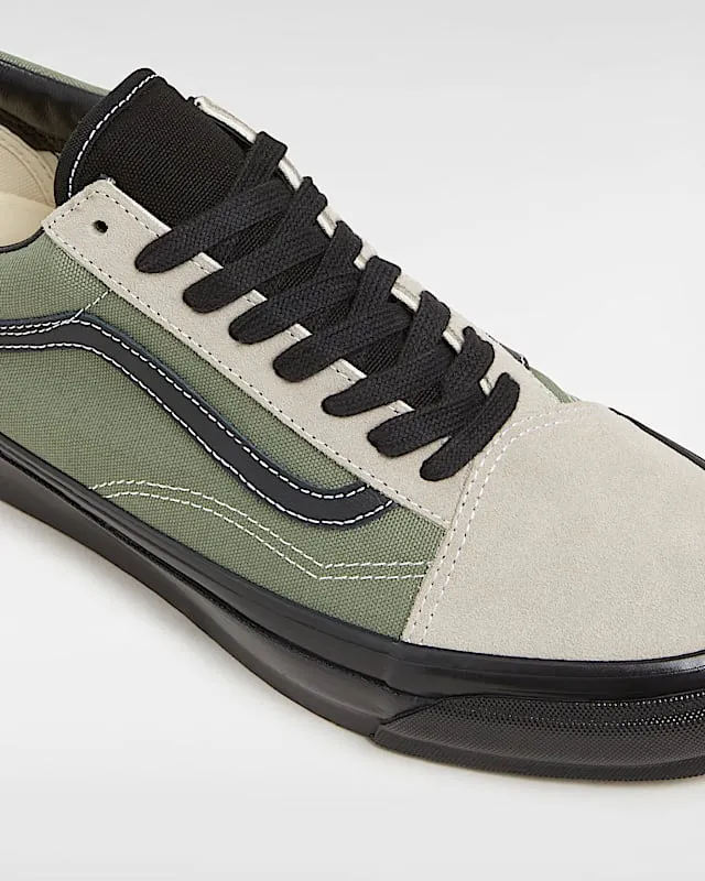 Vans Old Skool – “Aluminum Grey Olive Green” (VN000CQDCL3)