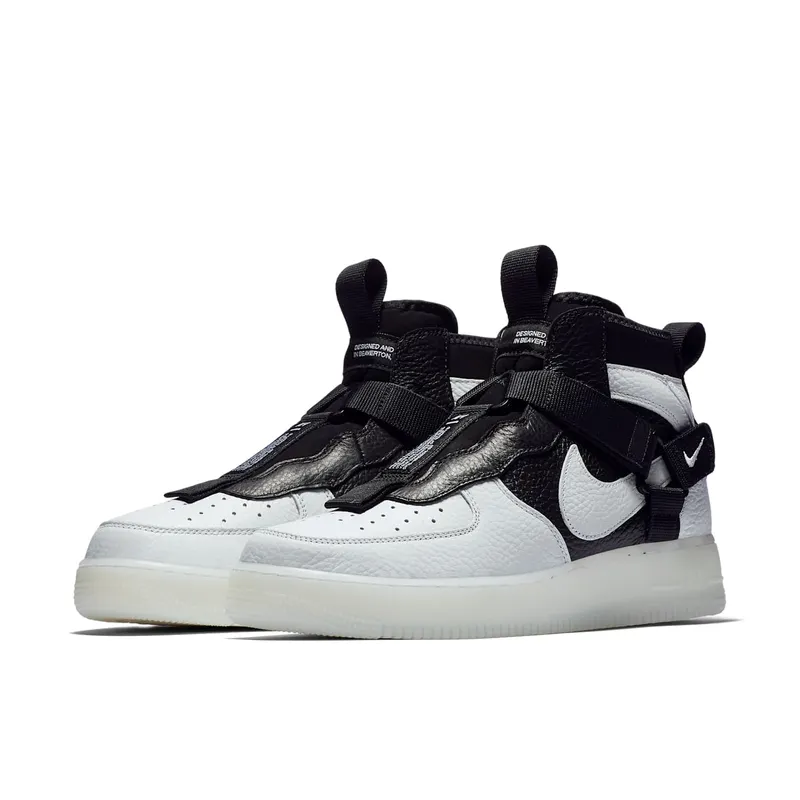 Nike Air Force 1 Utility Mid Orca Off White/Black-White (AQ9758-100)