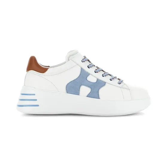 Hogan Rebel H564 Plateau-Sneakers “White” (HXW5640DN61N4O)