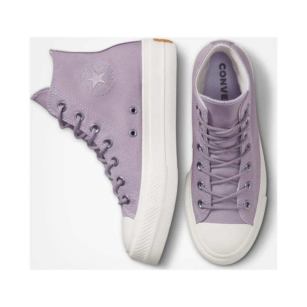 Converse Chuck Taylor All Star Lift Platform Canvas Lucid Lilac/vapor Violet/egret