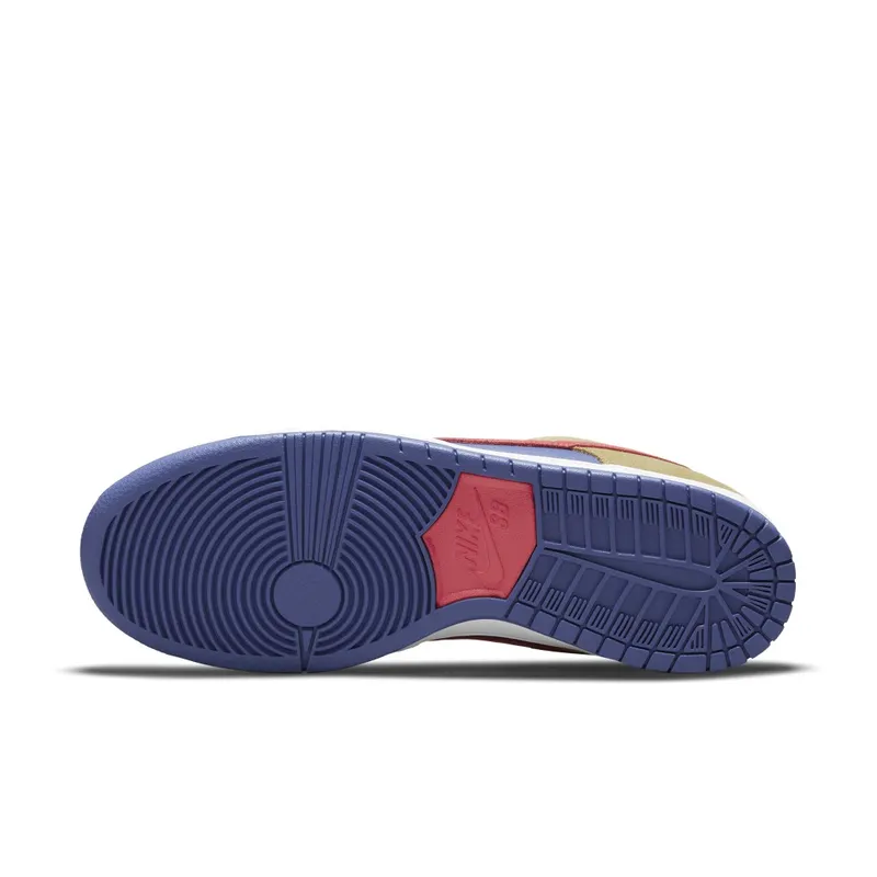 Nike SB Dunk Low Papa Bear (2021) – “Wheat / Light Fusion Red / Dark Purple” (BQ6817-700)