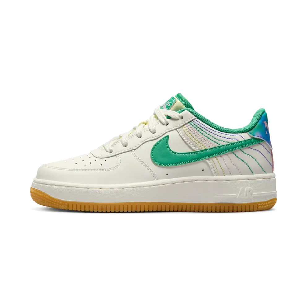 Nike Air Force 1 Low LV8 3 Heel Stitch Sail Stadium Green (FJ7540-100)