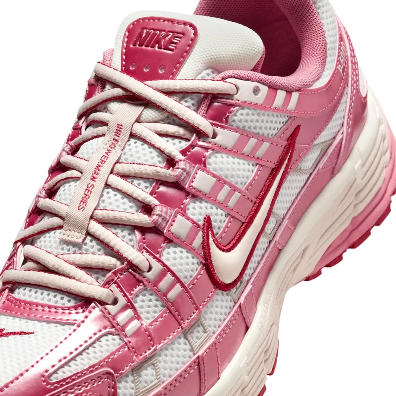 Nike P-6000 “White Silt Red Peony” (IO3496-100)