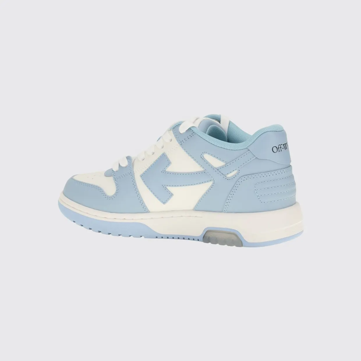 Off-White Out Of Office Bicolor Leather Sneakers with Applied Logo White (W259C9L0060140) (2)