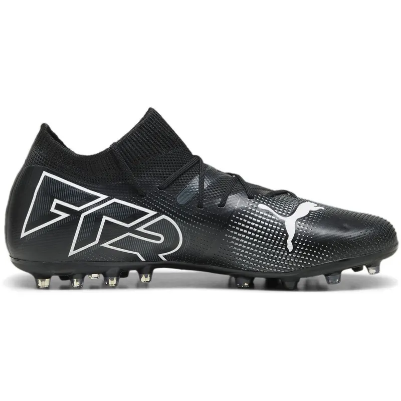 Puma FUTURE 7 MATCH MG PUMA BLACK-SILVER-NRGY RED für Herren, pink, Größe 44 ½ EU / 10 UK (107719)