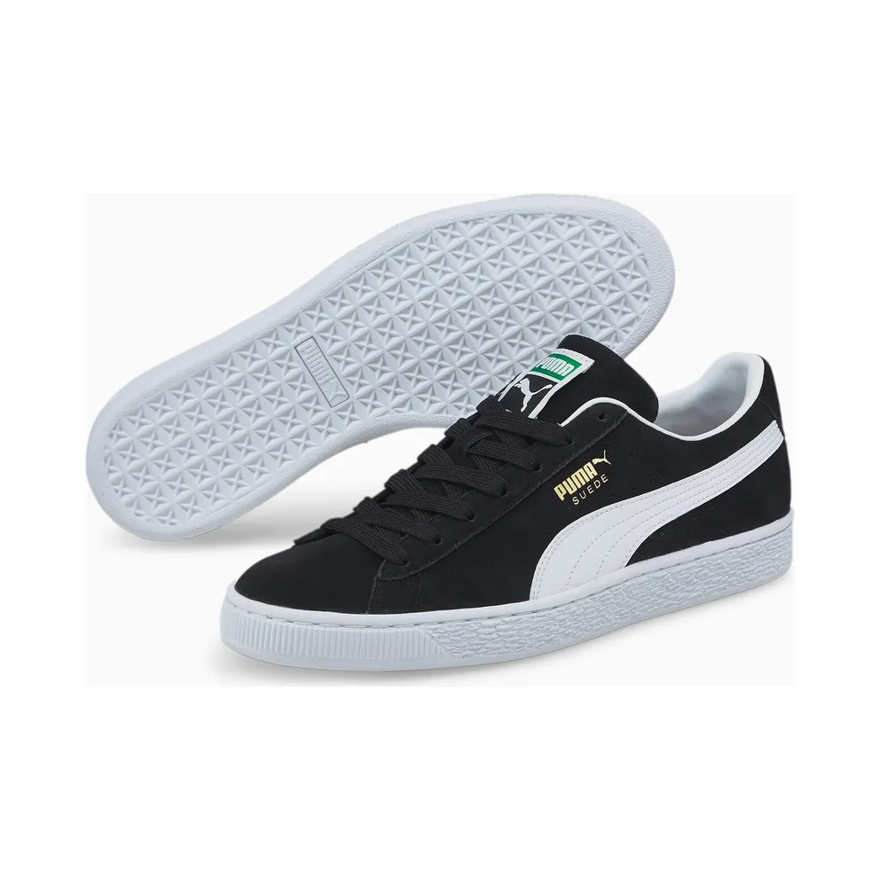 Puma Suede Croc White/Black (384852-01)