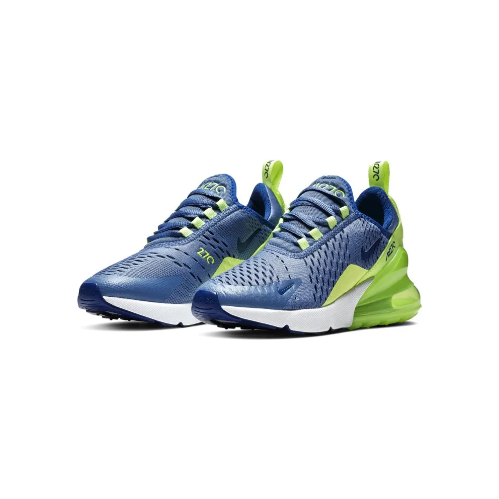 Nike Air Max 270 Indigo Storm Lime Blast (GS) Indigo Storm/Lime Blast-Volt Glow-Indigo Force (943345-406)