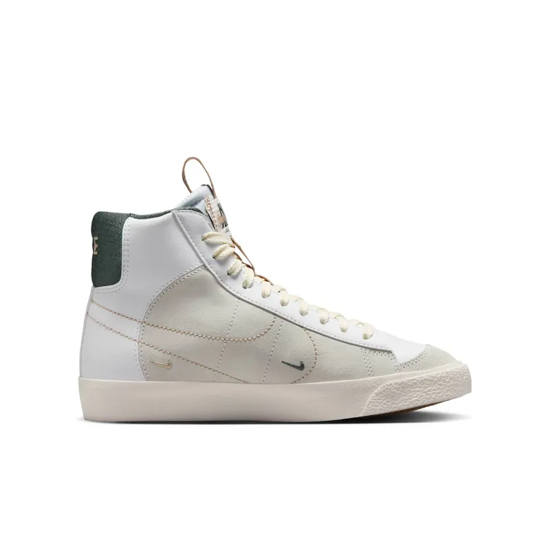 Nike Blazer Mid ’77 SE White Pale Ivory Hemp Vintage Green (FZ0999-100)
