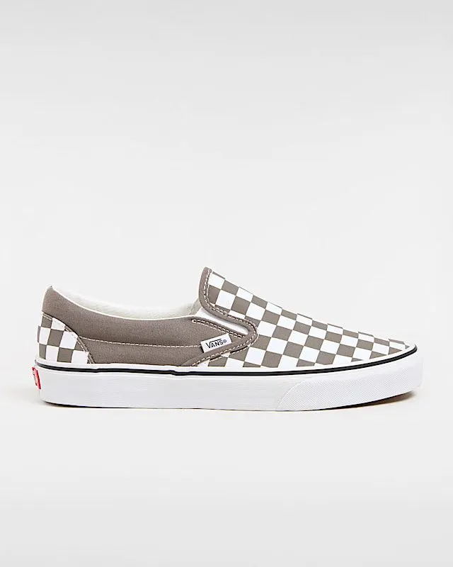 Vans Classic Slip-On Color Theory Checkerboard Bungee Cord (VN000BVZ9JC)