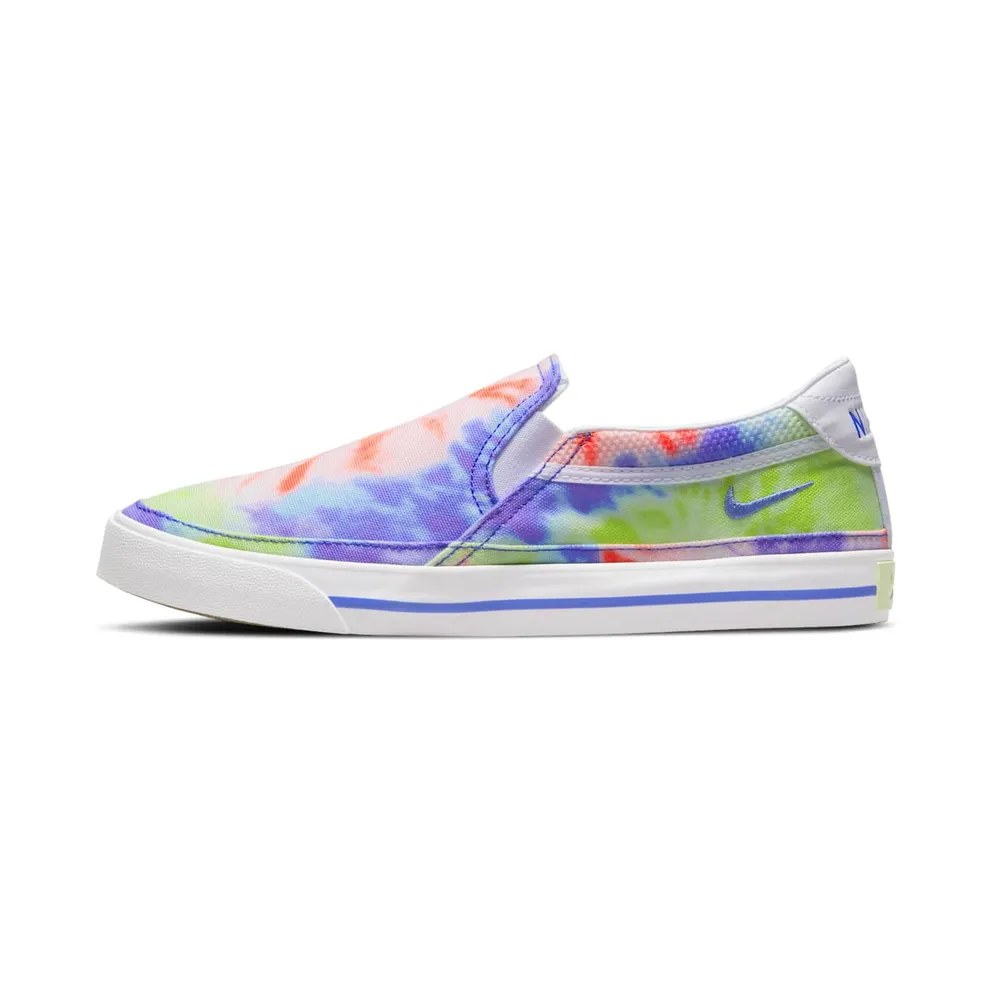 Nike Court Legacy Print Slip On Tie-Dye (W) (CZ1752-900)