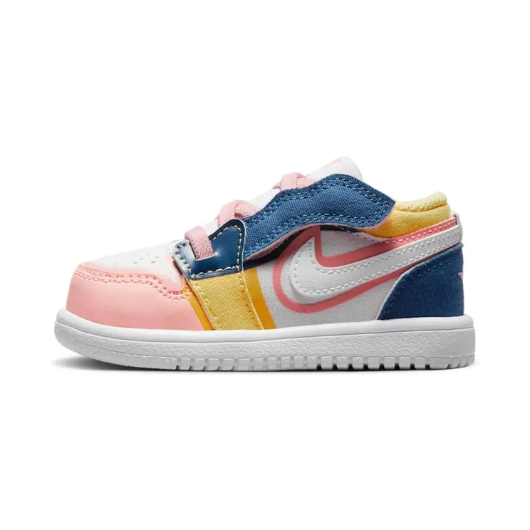 Jordan 1 Low ALT SE White French Blue Topaz Gold Coral Chalk (FD2656-100)