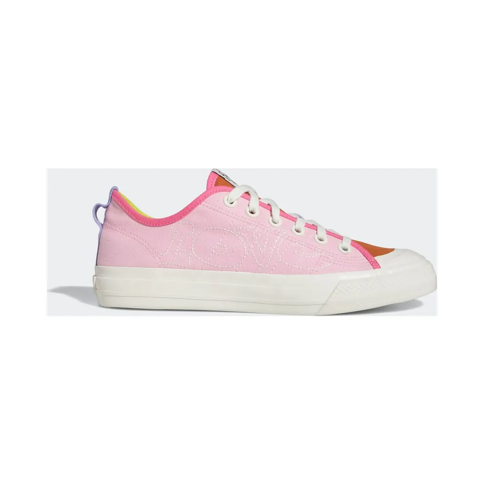 adidas Nizza Pride Schuh Hazy Orange / Off White / Yellow (GW2419)