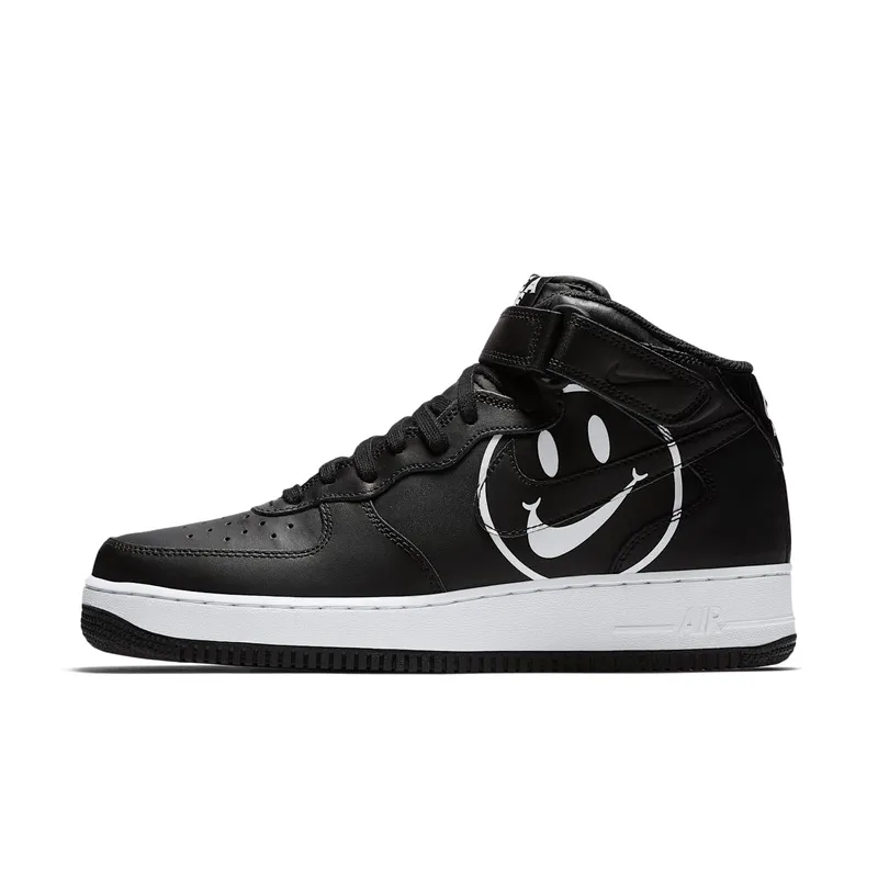 Nike Air Force 1 Mid Have a Day Black Black/Black-White (AO2444-001)