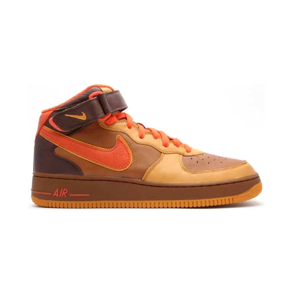 Nike Air Force 1 Mid PRM QK Thanksgiving Hazelnut/Orange Blaze-Chutney (315581-281)